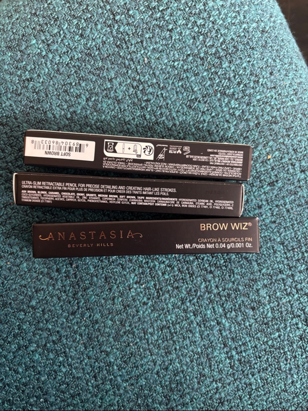 Anastasia Brow Wiz ultra slim retractable pencil new in box sealed